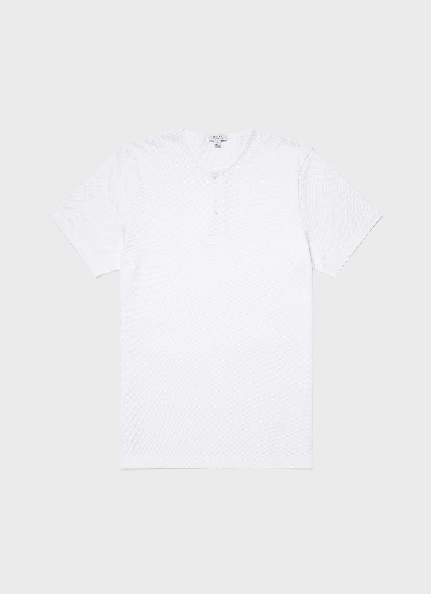 Men's Riviera Henley in White