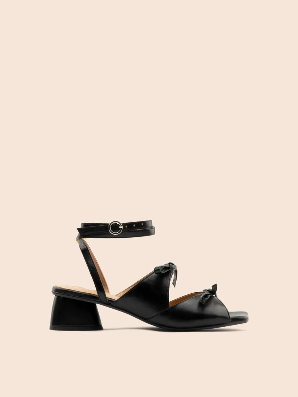 Mira Black Heel