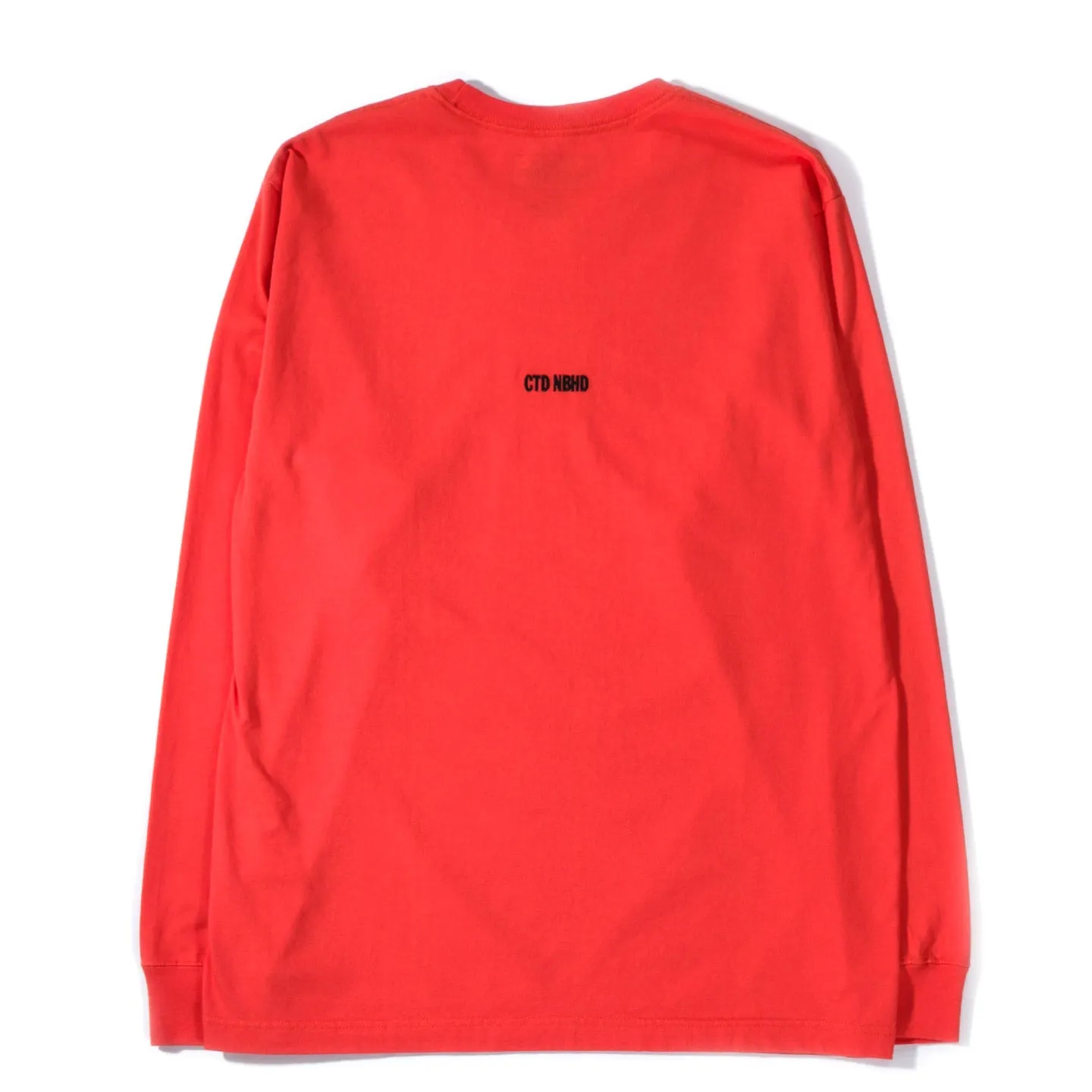 NEIGHBORHOOD CTD LS TEE ORANGE