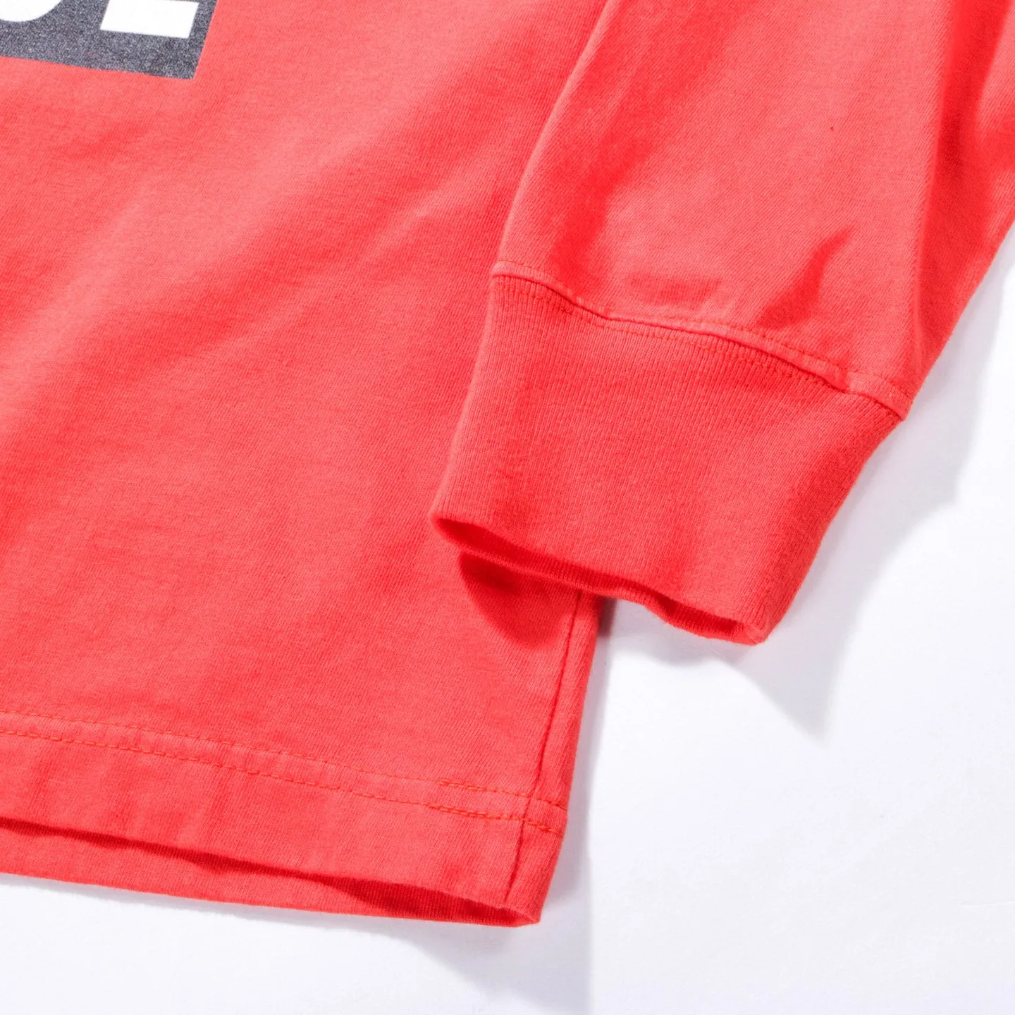 NEIGHBORHOOD CTD LS TEE ORANGE