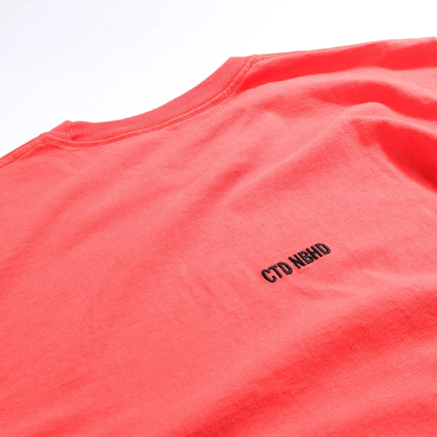 NEIGHBORHOOD CTD LS TEE ORANGE