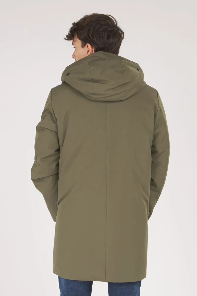 Parka Uomo Verde oliva