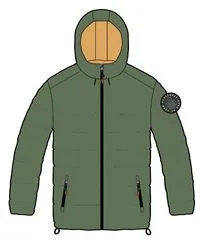 Patrol Recycled Insulated Jacket - Vineyard Green