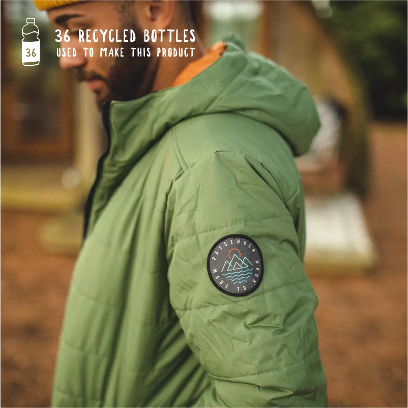 Patrol Recycled Insulated Jacket - Vineyard Green