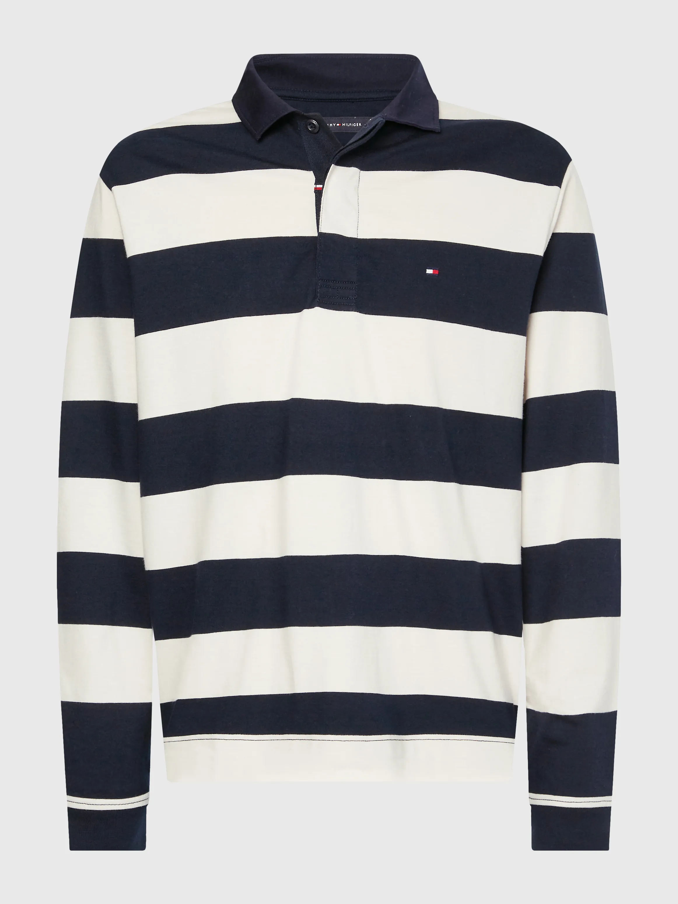 Prep Stripe Casual Fit Rugby Shirt | Sweatshirts & Hoodies | Tommy Hilfiger