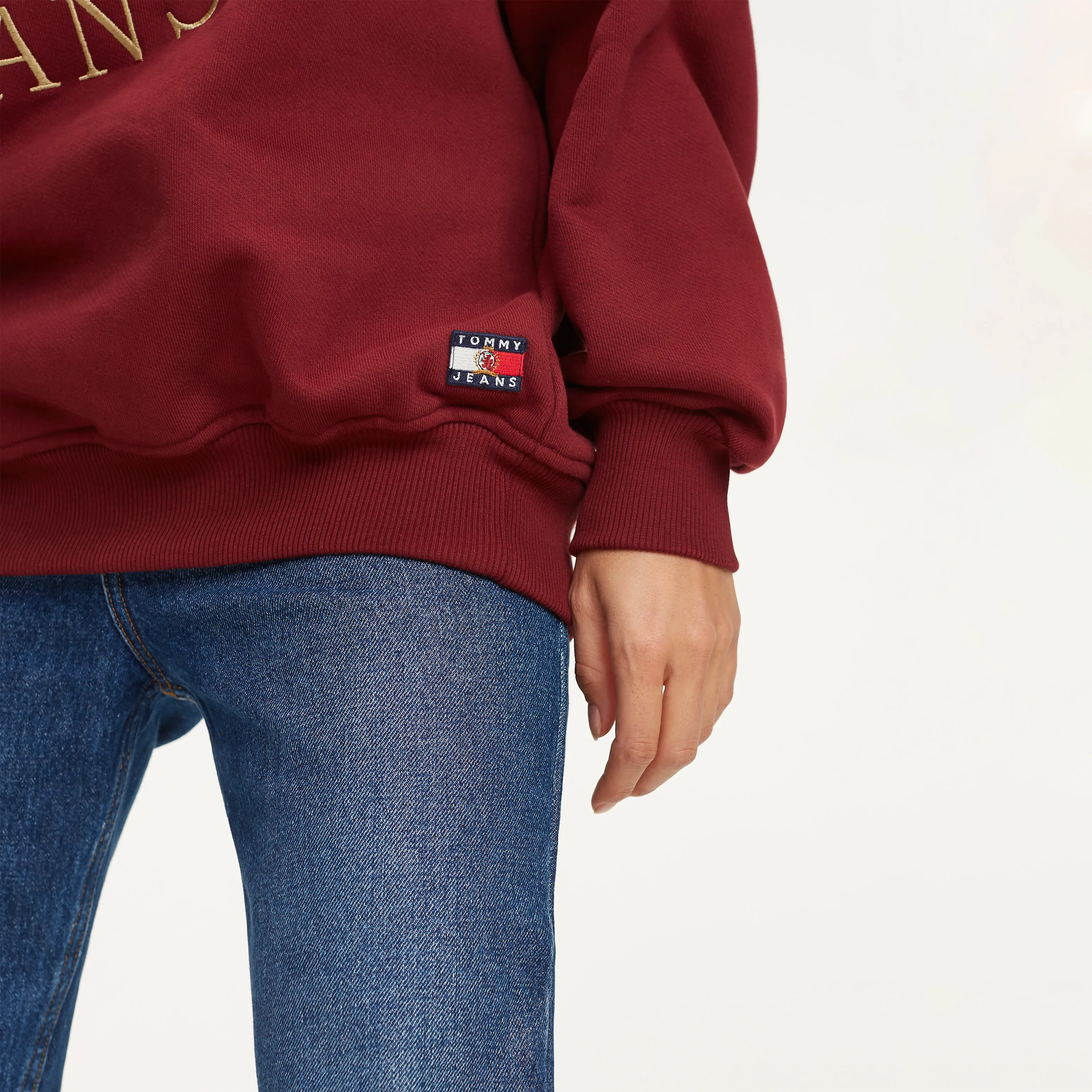 Red Crest Crew Neck Sweatshirt | Sweatshirts & Hoodies | Tommy Hilfiger