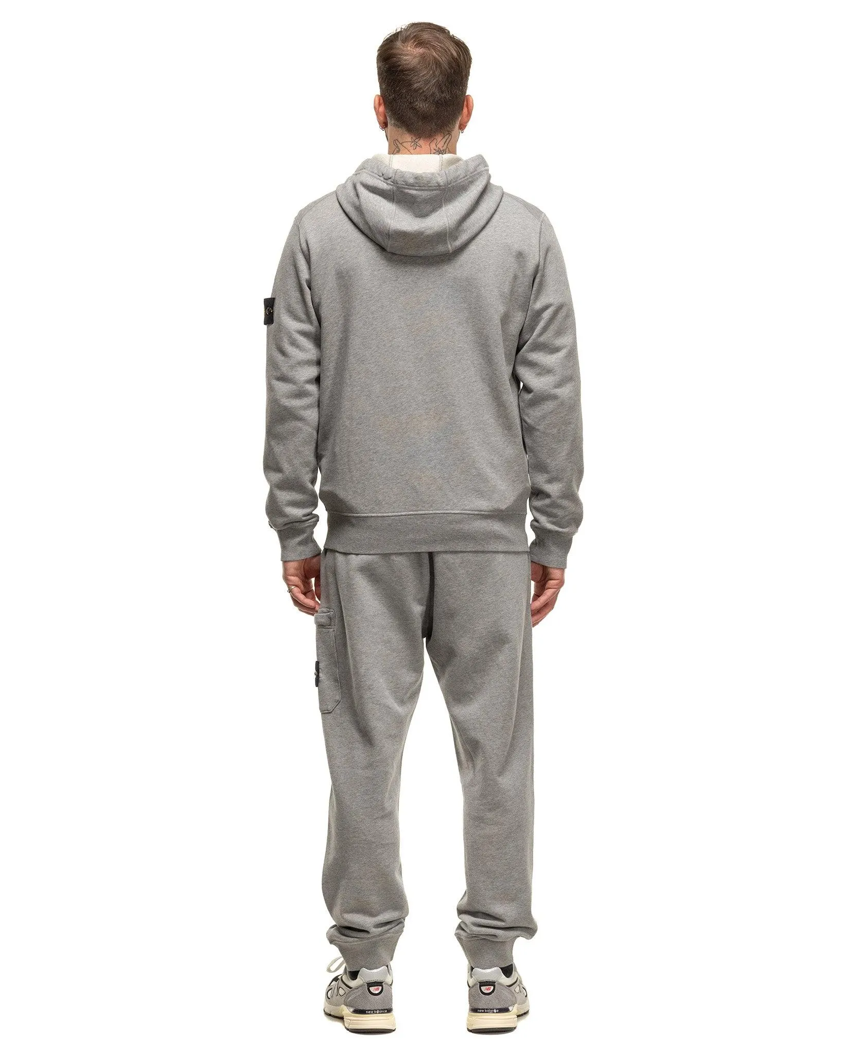 Regular Fit Cargo Sweatpants Melange Grey