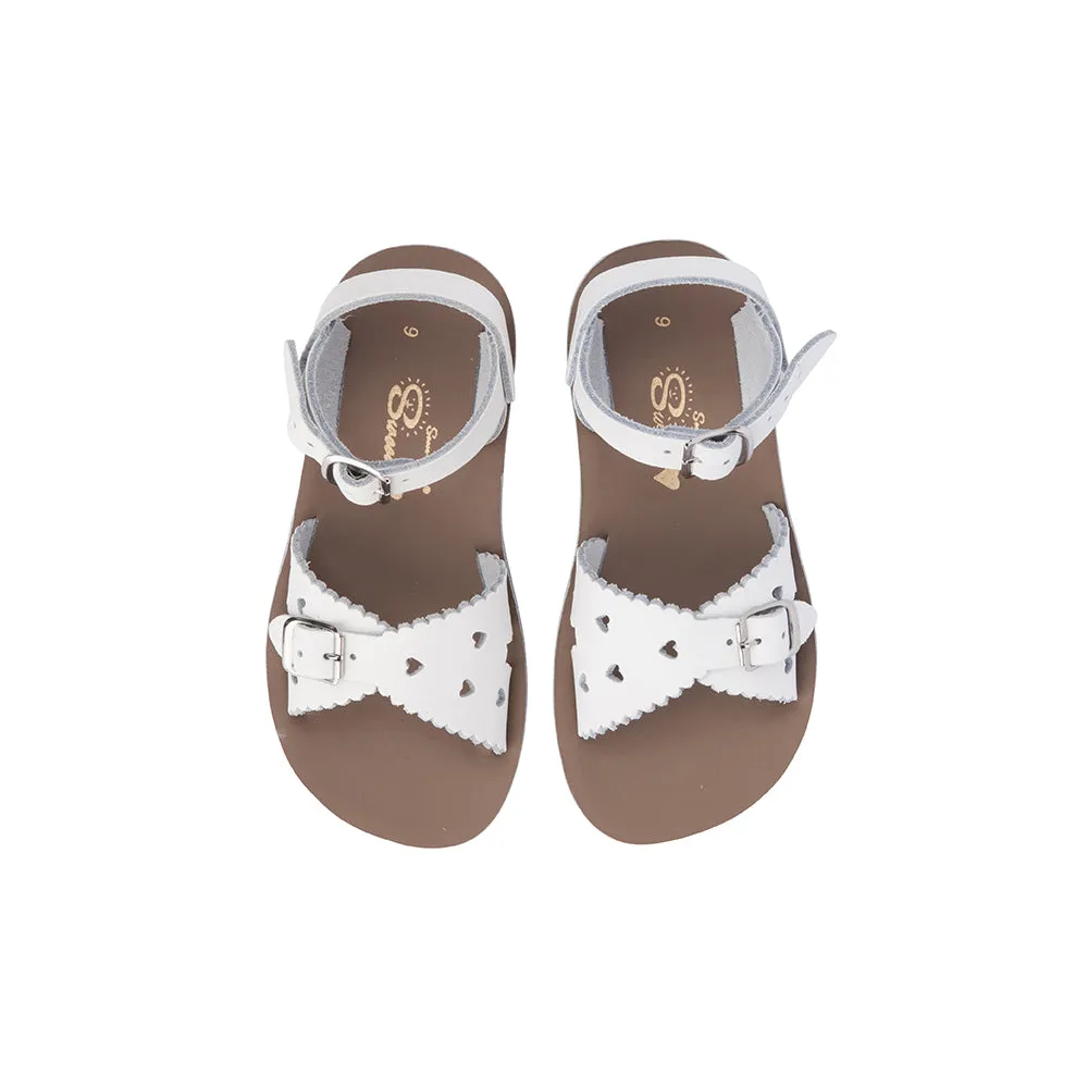 Salt Water Sandals Sun-San Sweetheart WHITE