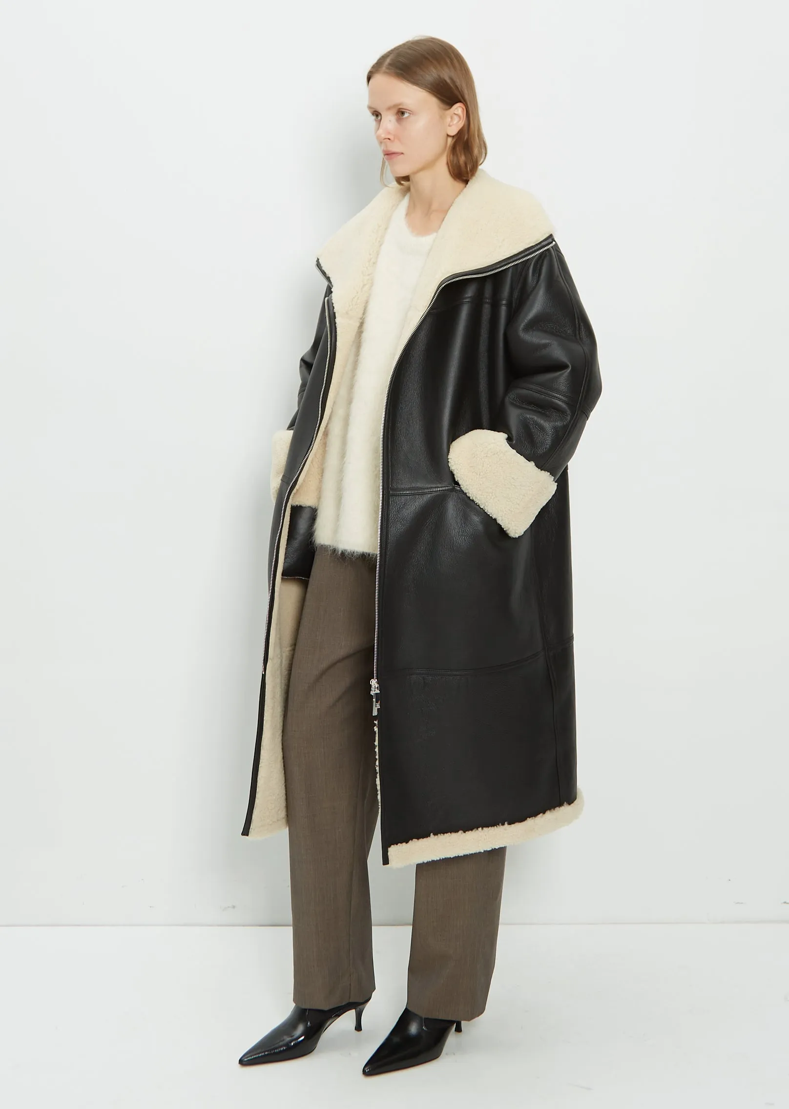 Signature Shearling Coat