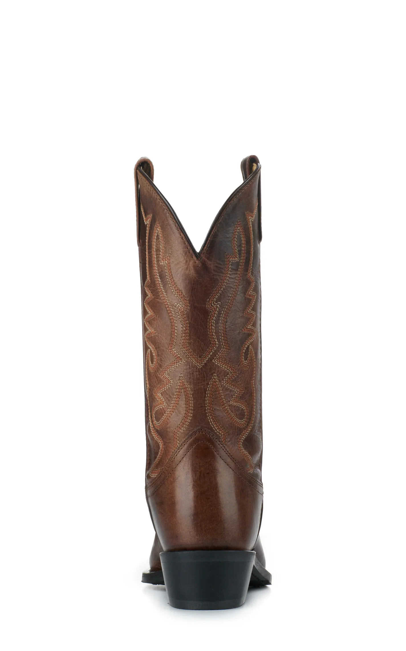 Smoky Mountain Men's Waxy Brown R-Toe Cowboy Boots