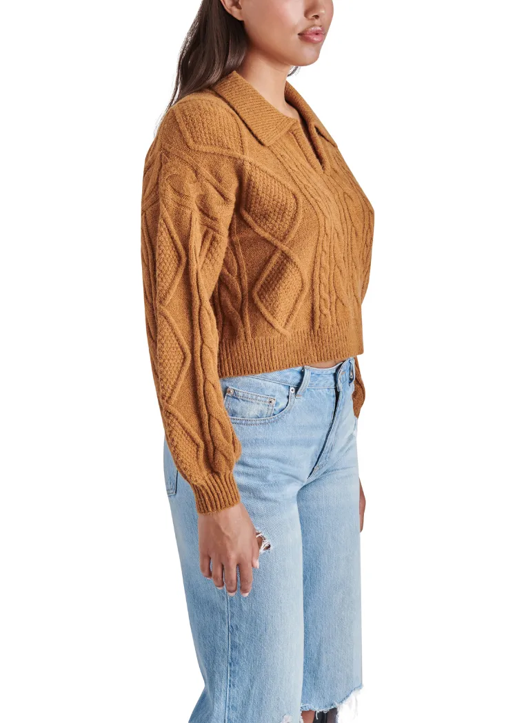 Steve Madden Cay Sweater - Tan ***FINAL SALE***