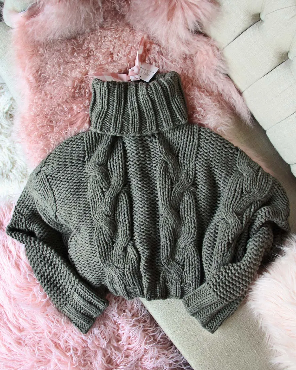 Stormy Cable Knit Sweater