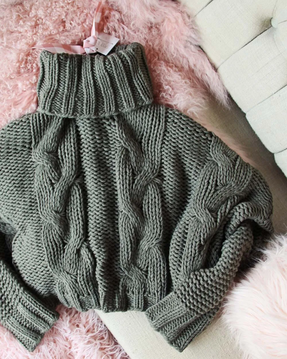 Stormy Cable Knit Sweater