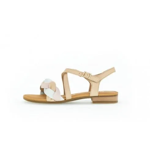 Strappy Twist Detail Sandal - Flame 22.796