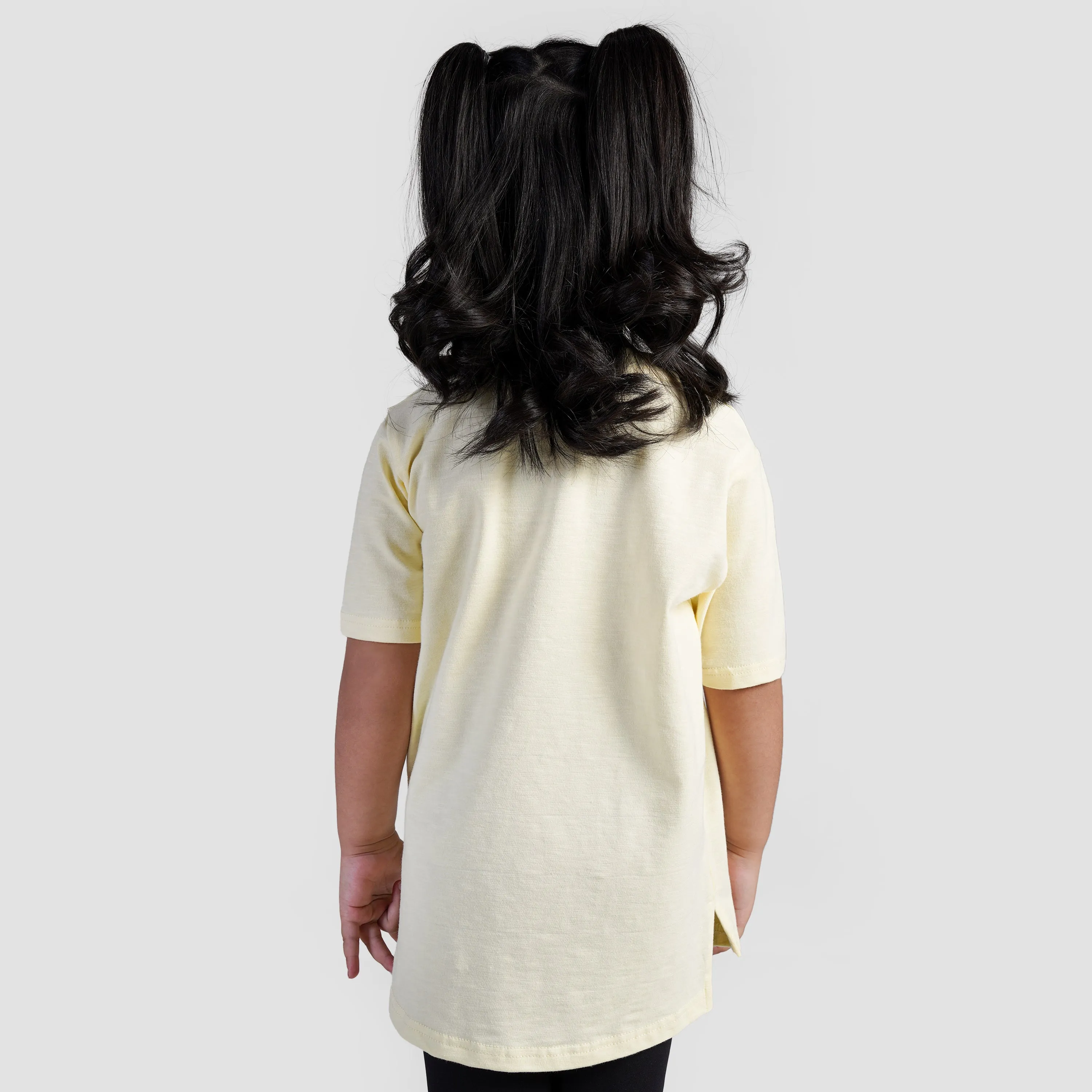 Strong Girl Regular Tee (Light Yellow)