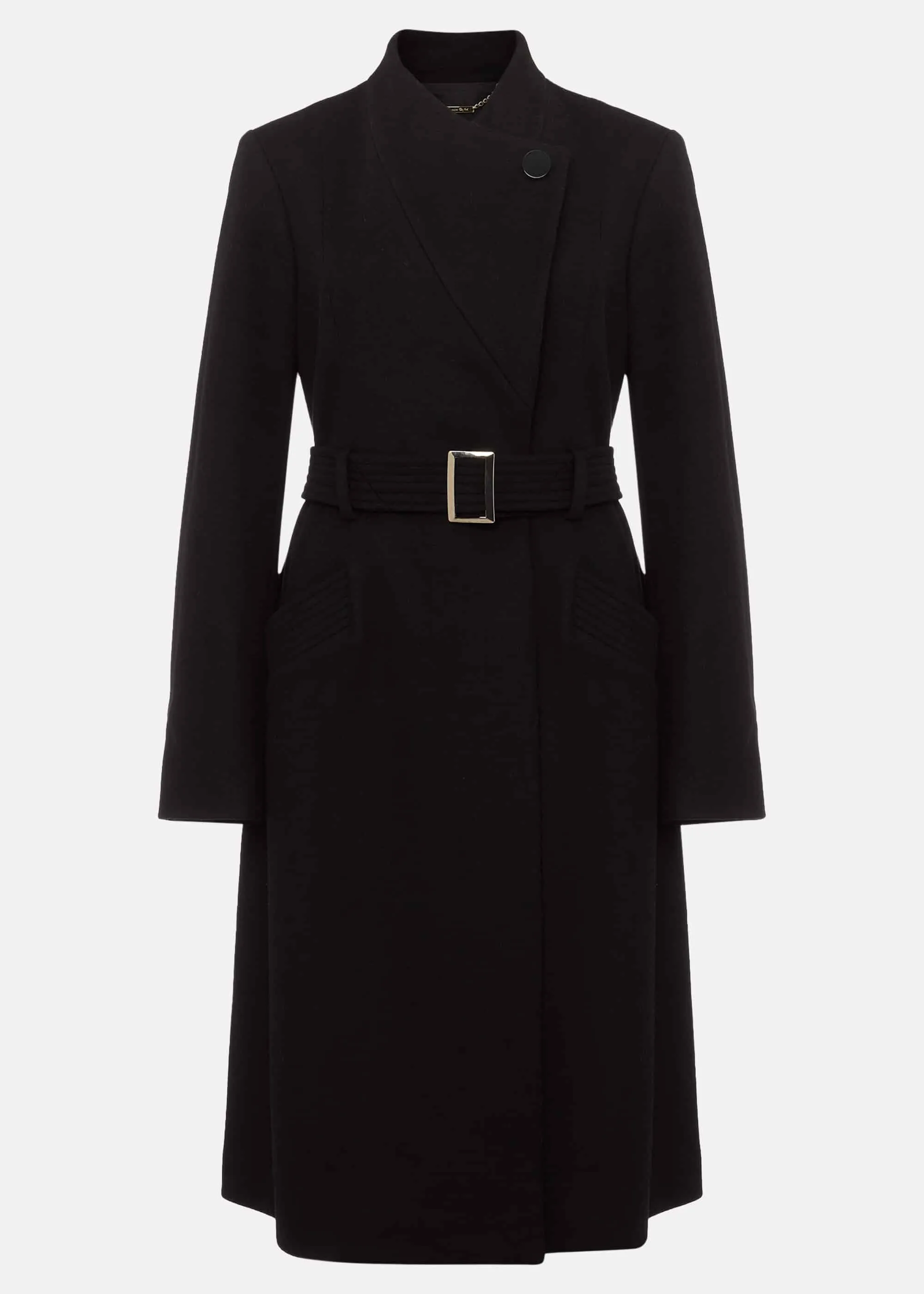 Susanna Black Wool Coat