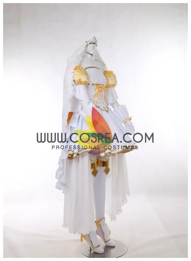 Sword Art Online SR Alice Zuberg Wedding Cosplay Costume