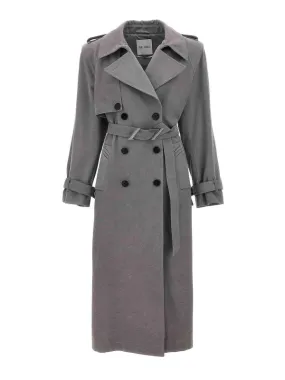 The Attico Double-Breasted Trench Coat