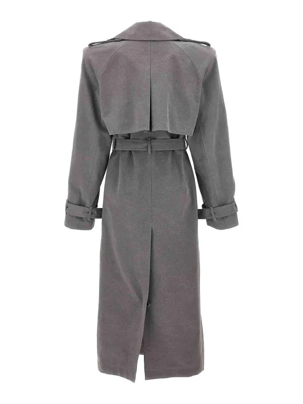 The Attico Double-Breasted Trench Coat