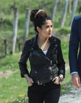 The Hitman's Wife's Bodyguard Salma Hayek Jacket | 40% OFF!