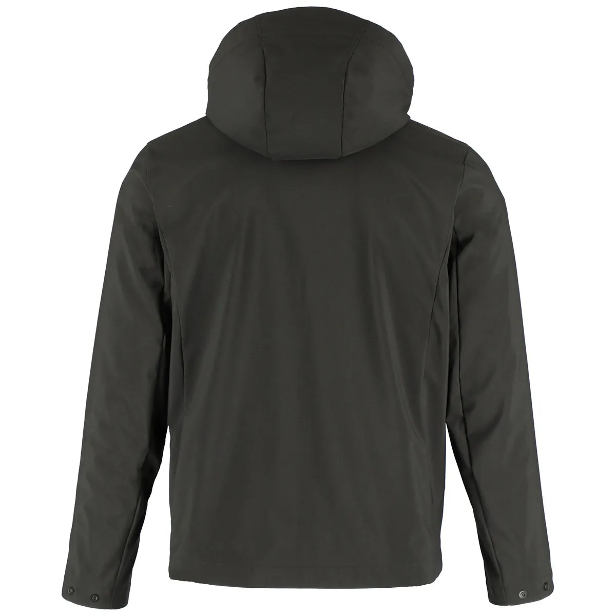 Trimark Men's Black Manzano Eco Softshell Jacket