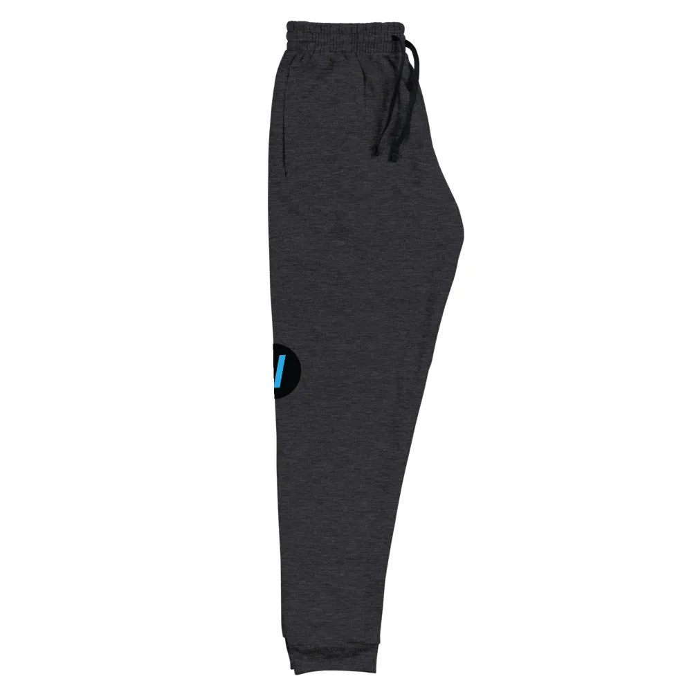 Unisex Joggers, The Adam Carolla Show Logo on Left Leg, ACS Icon on Right Leg