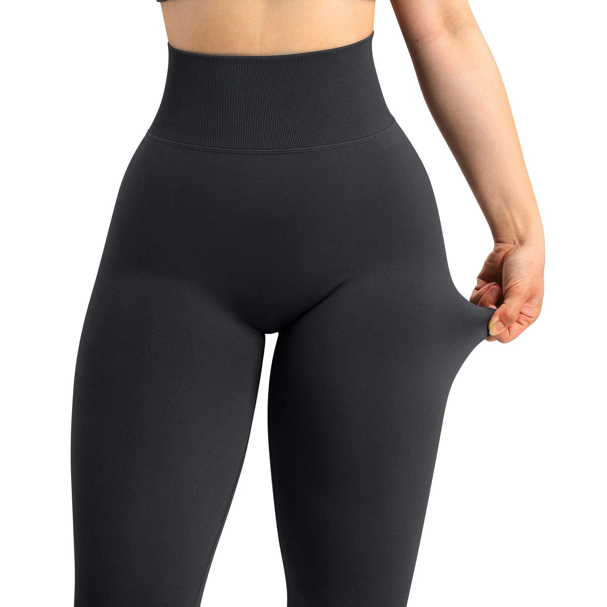 V Back Seamless Leggings