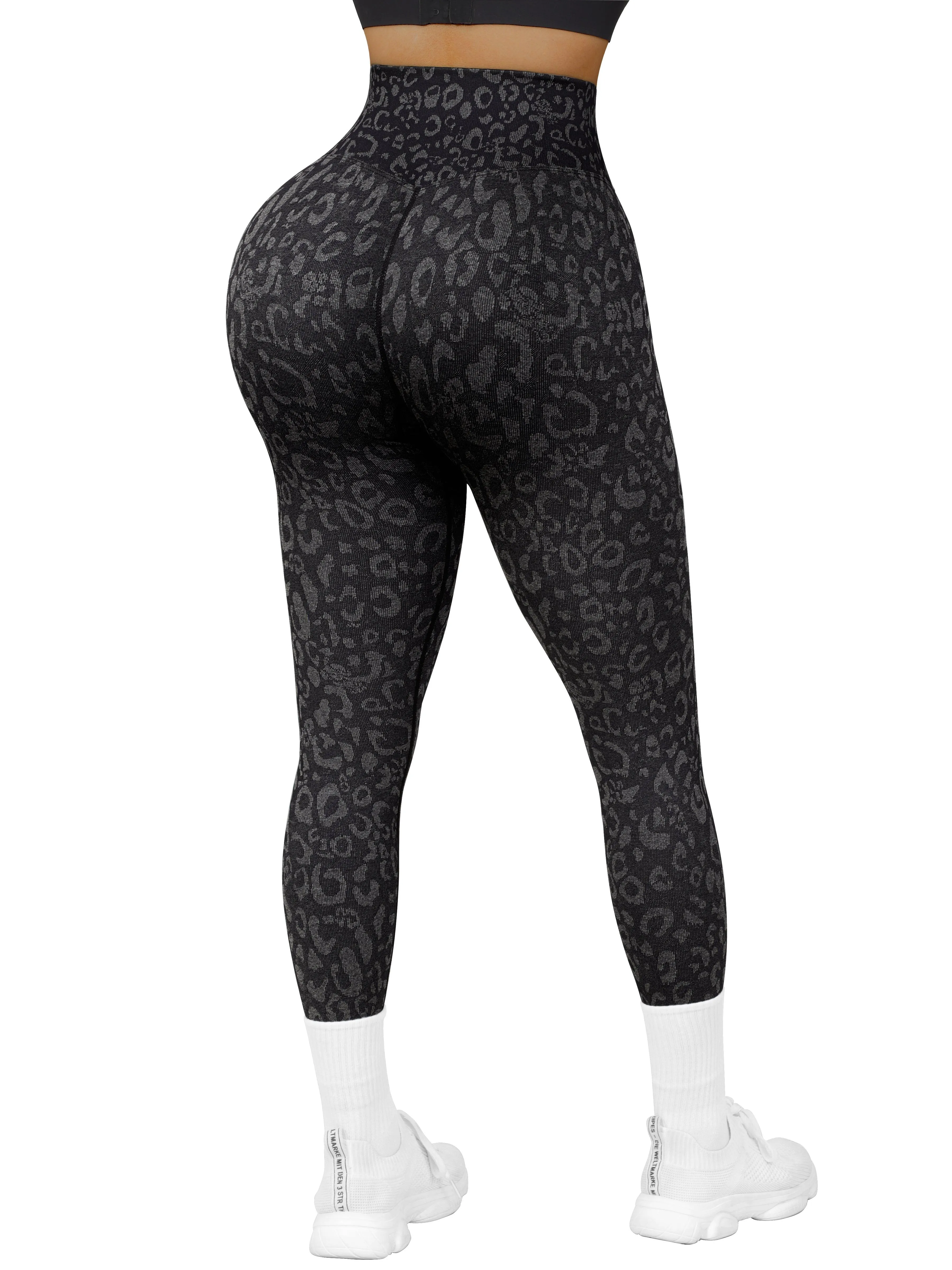 V Back Seamless Leggings