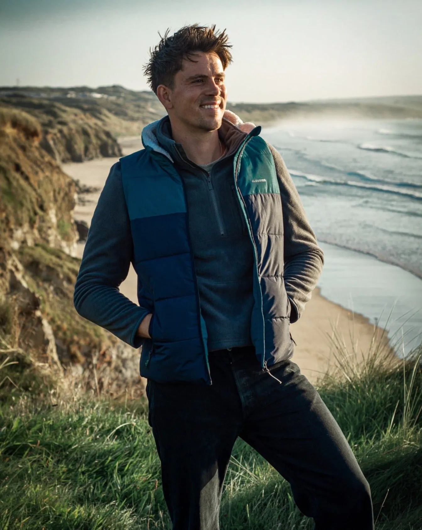 Vanoise Gilet - Mens - Teal