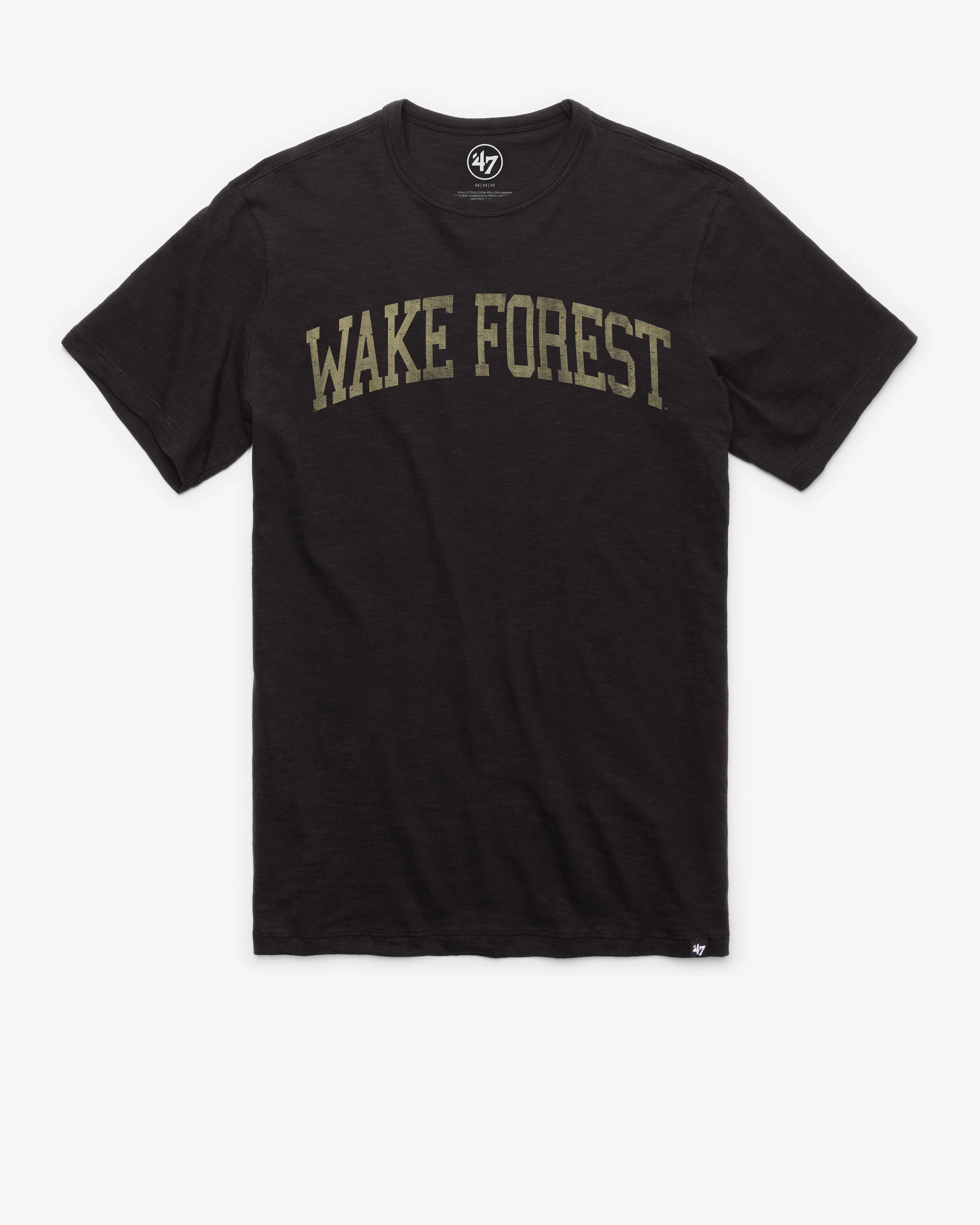 WAKE FOREST DEMON DEACONS CLASSIC BLOCK '47 SCRUM TEE