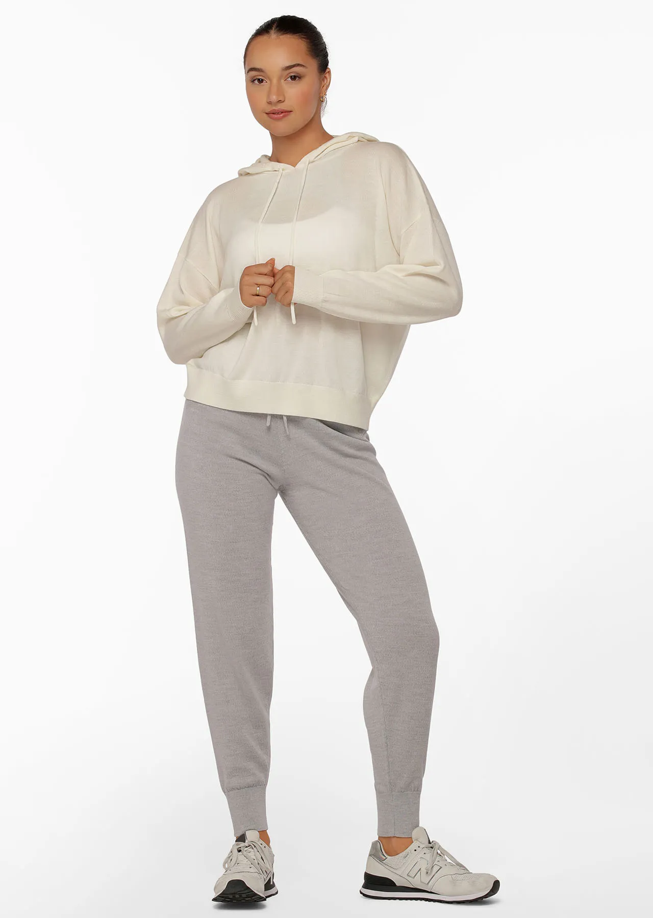 Wellness Hoodie | White | Jackets, Hoodies and Sweats | Lorna Jane Australia