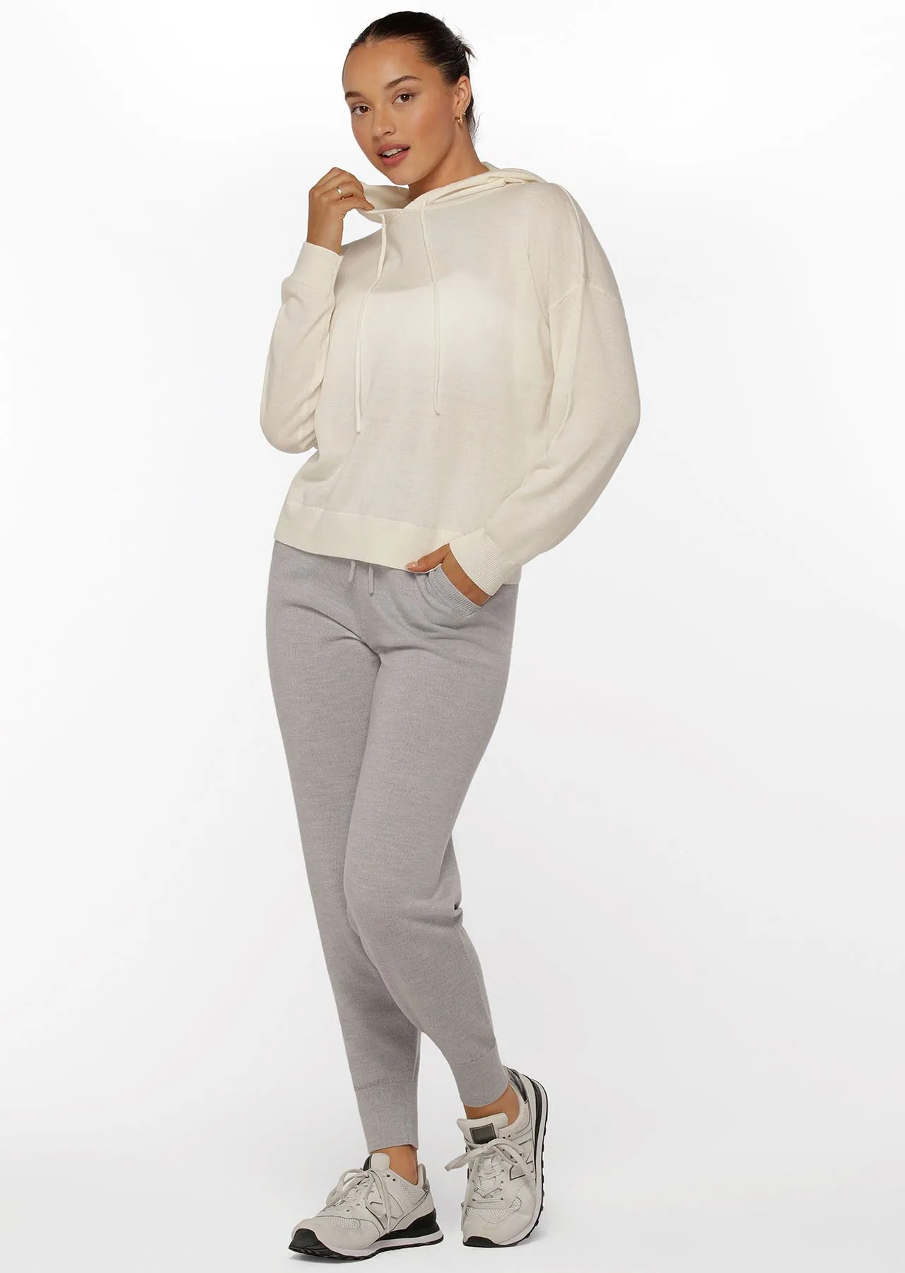 Wellness Hoodie | White | Jackets, Hoodies and Sweats | Lorna Jane Australia