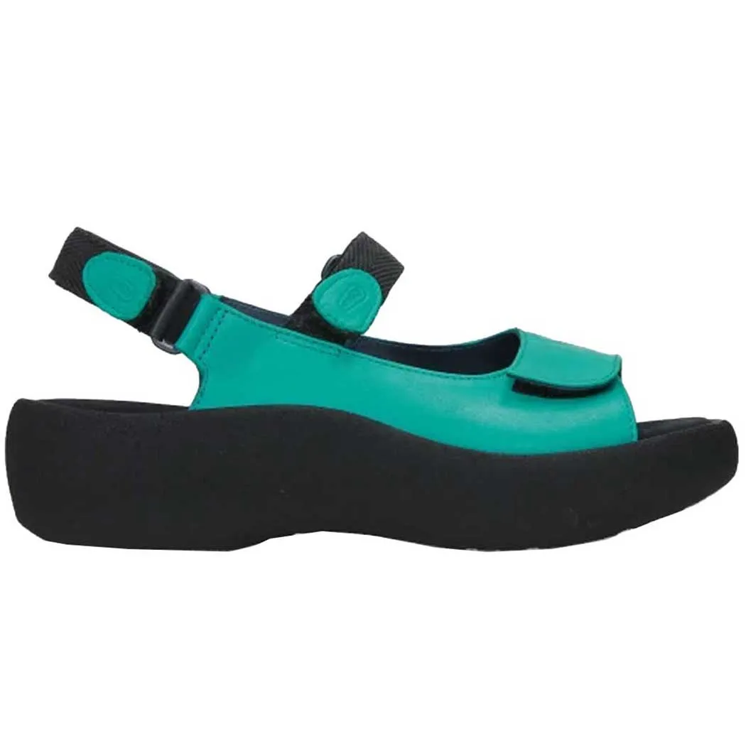 Wolky Jewel Sandal Turquoise Vegi Leather 0320450760 (Women's)