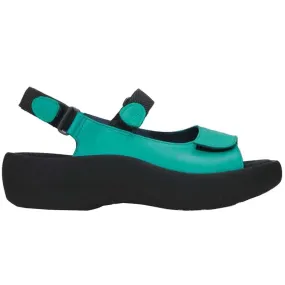 Wolky Jewel Sandal Turquoise Vegi Leather 0320450760 (Women's)