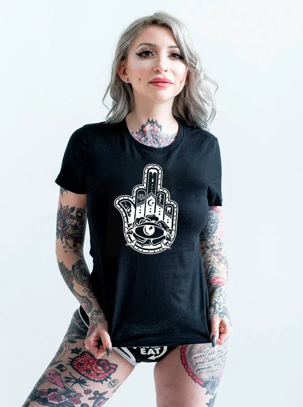 Women's Hamsa FU Tee