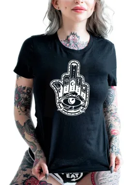 Women's Hamsa FU Tee