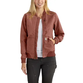 Women's Rugged Flex Relaxed Fit Canvas Jacket - 1 Warm Rating