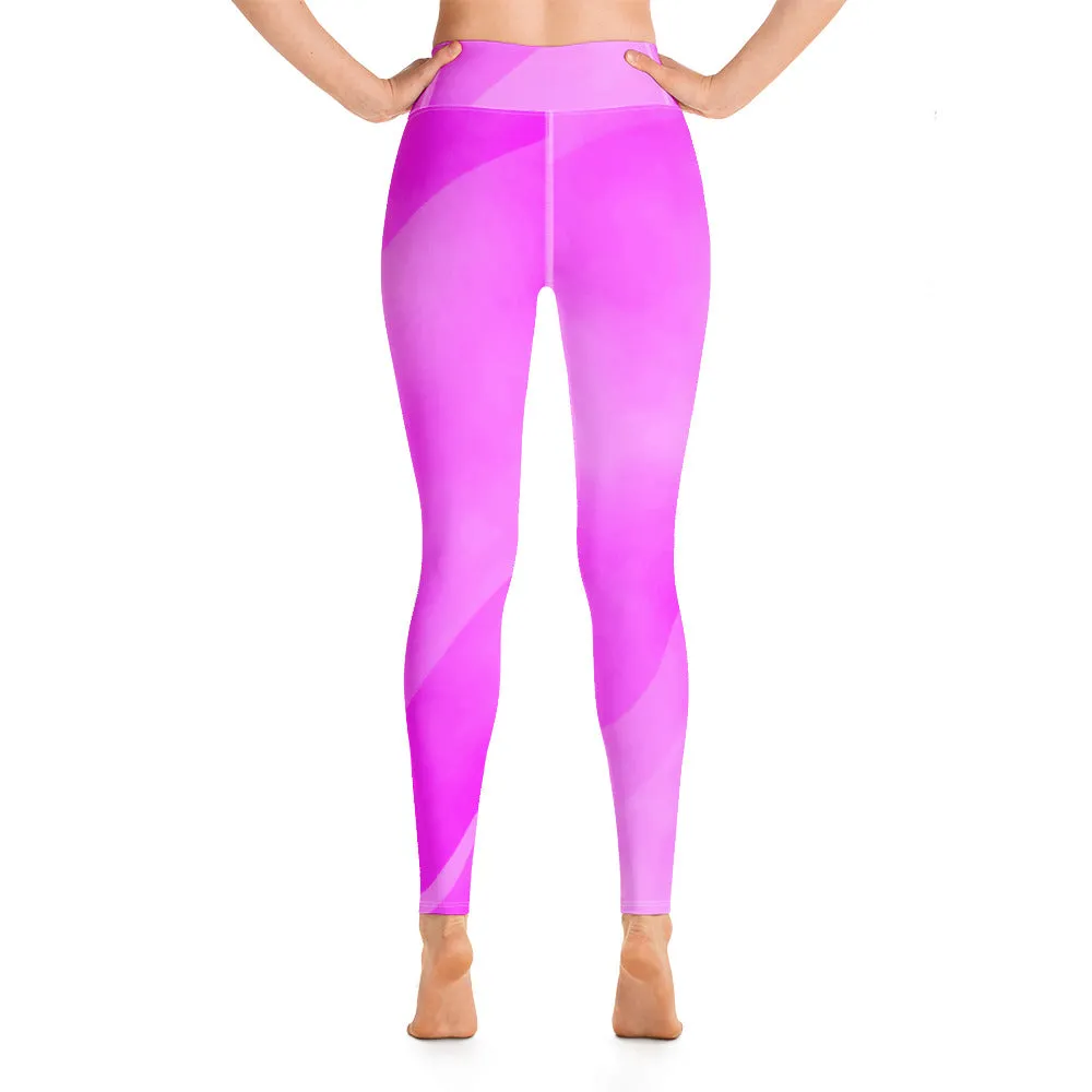 Yoga Leggings Think Pink